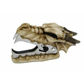 Novelty Archaic Bone Dragon Staple Remover Office Desktop Stationery 3.25 Inch L