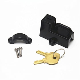 E-Bro Universal Helmet Lock, 7/8'' to 1 1/4'' Tube (Black)