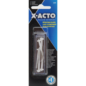 X-acto Retractable Blade Knife Refill Blades-5/pkg