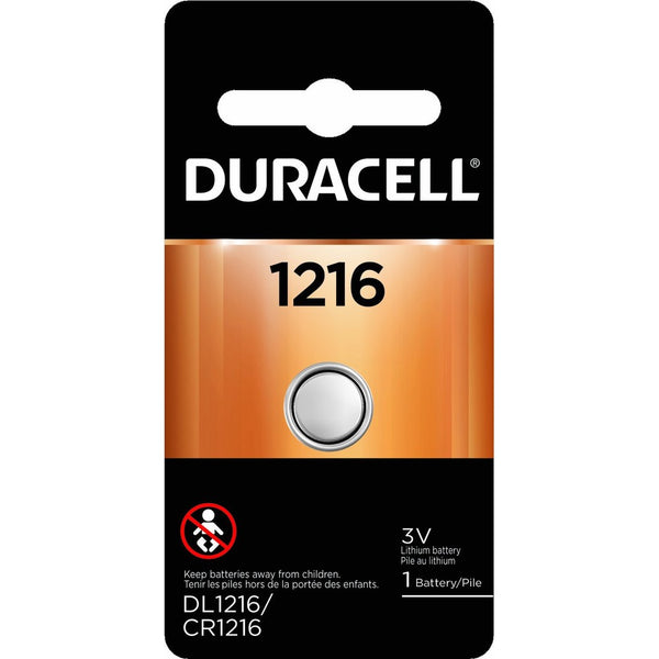 Duracell 1216 Lithium Coin Button Battery