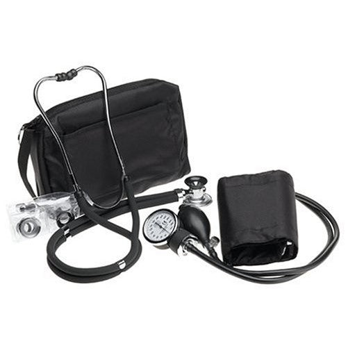 Prestige Sphygmomanometer & Stethoscope Kit with Matching Black Carrying Case