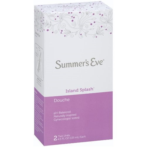 Summer's Eve Douche | Island Splash | 4.5 oz Size | Pack of 1 | pH Balanced, Dermatologist & Gynecologist Tested