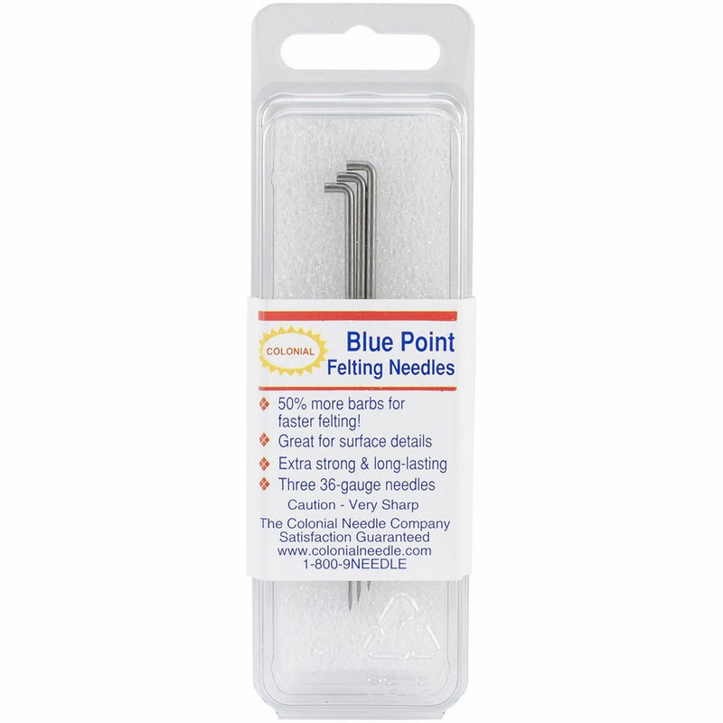 Blue Point Felting Needles-Size 36 Triangle