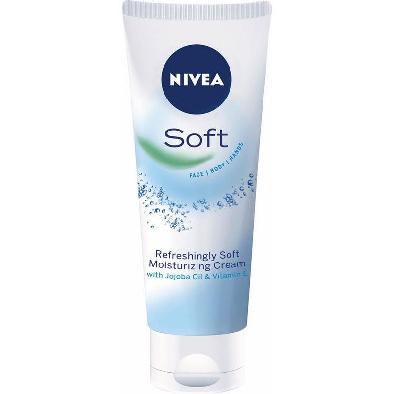 Nivea Refreshingly Soft Moisturizing Creme, Unisex, 2.6 Ounce