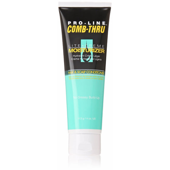 Pro-Line Comb Thru Lite Creme Conditioner for Men, 4 Ounce