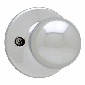 Kwikset Polo Half-Dummy Knob in Polished Chrome