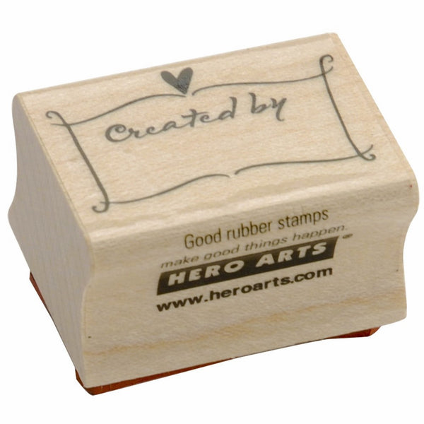 Hero Arts Woodblock Stamp, Created By Banner