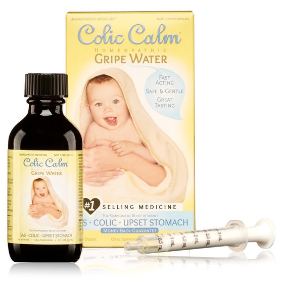 Colic-Calm Homeopathic Gripe Water,Relief of Gas, Colic and Upset Stomach 2 Fluid Ounce
