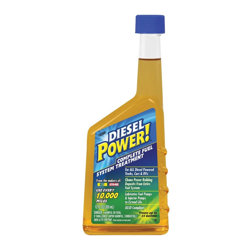 Diesel Power! 15209 Complete Fuel System Treatment - 12 Fl oz.