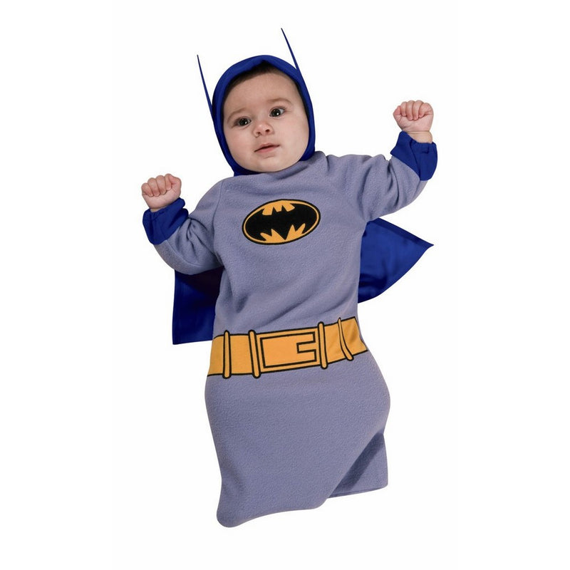 Rubie's Batman The Brave And The Bold Baby Bunting, Batman Print, 0-9 Months Costume