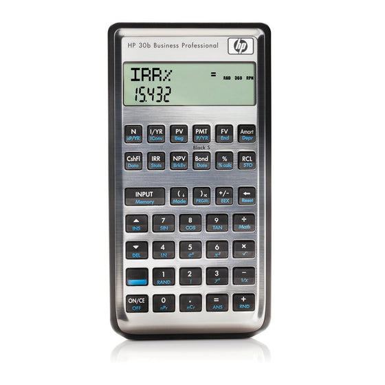 HP-30B Business Professional Calculator