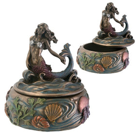 Mermaid Box Jewelry Holder