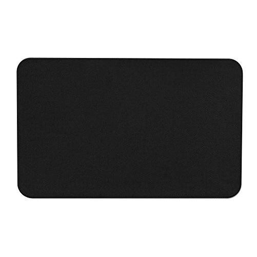 Skid-resistant Carpet Indoor Area Rug Floor Mat - Black - 2' X 3' - Many Other Sizes to Choose From