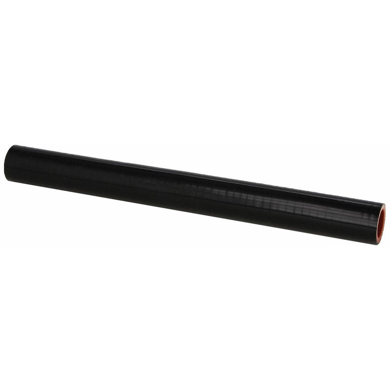 HPS HTST-087-BLK Silicone High Temperature 4-ply Reinforced Tube Coupler Hose, 100 PSI Maximum Pressure, 12" Length, 7/8" ID, Black