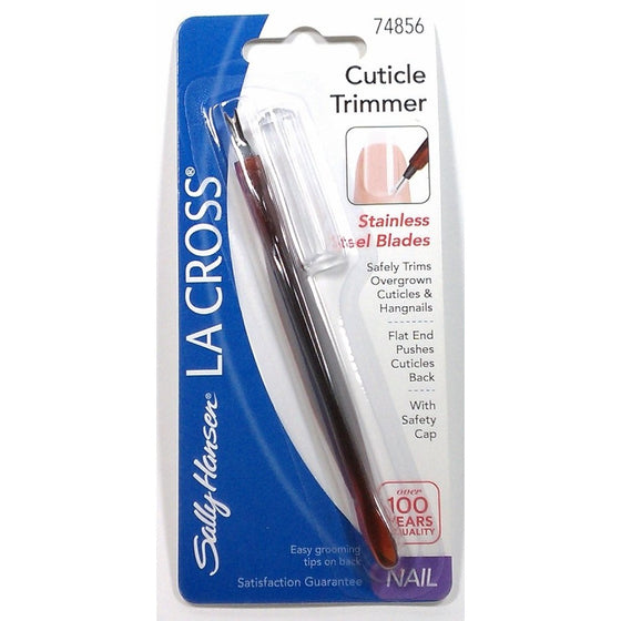 Sally Hansen La Cross Cuticle Trimmer #74856 with Stainless Steel Blades