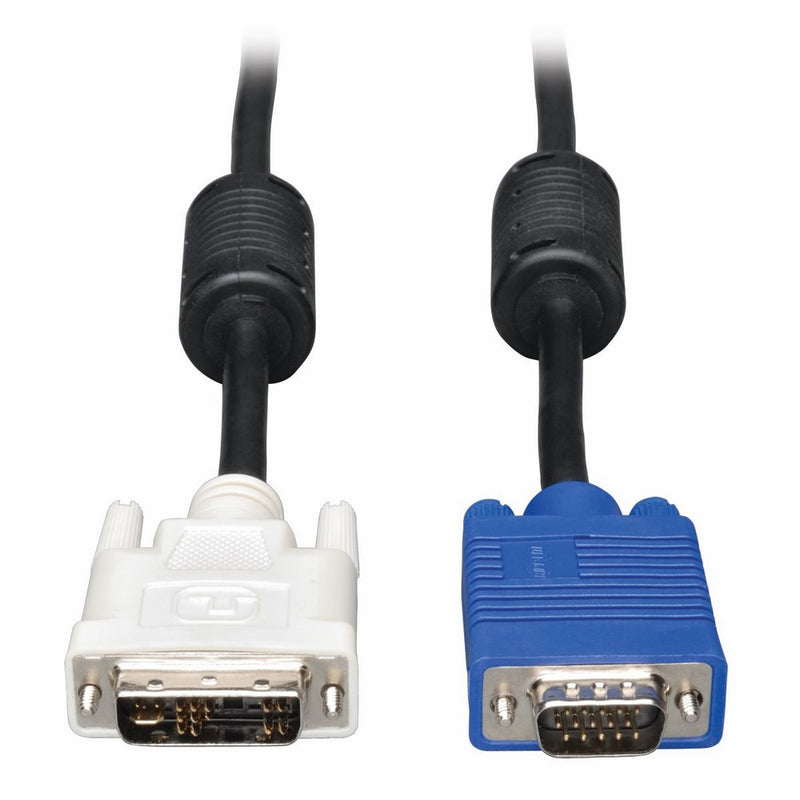 Tripp Lite DVI to VGA Monitor Cable, High Resolution cable with RGB Coax (DVI-A M to HD15 M) 3-ft.(P556-003)