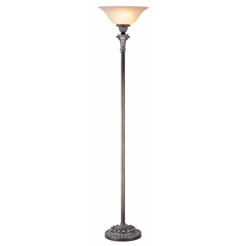 OK LIGHTING OK-4175FTR 71-Inch H Torcher Lamp