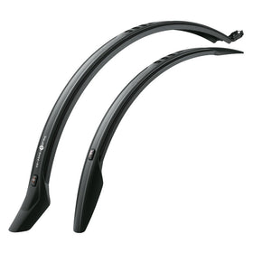 SKS Velo 47 Trekking Front and Rear Snap-On Fender Set, 28-Inch