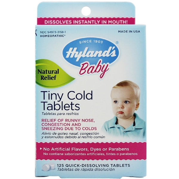 Hyland's Baby Homeopathic Tiny Cold Tablets