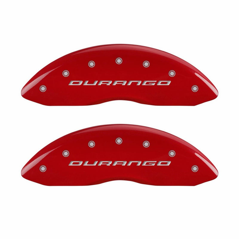 MGP Caliper Covers 12197SDG1RD Caliper Cover with Red Powder Coat Finish, (Set of 4)