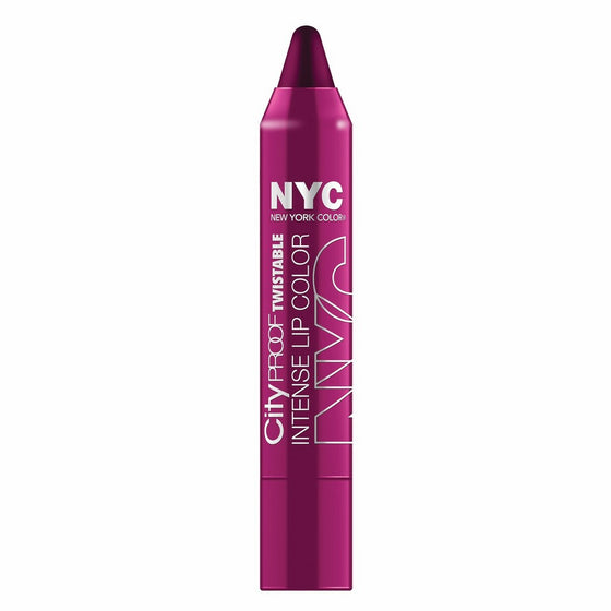 N.Y.C. New York Color City Proof Twistable Intense Lip Color, Gramercy Park Plum, 0.09 Ounce