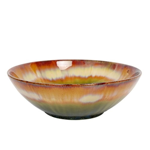 Hosley's 9" Diameter Ceramic Bowl. Perfect for everyday use, wedding, events, aromatherapy,Spa, Reiki, Meditation.