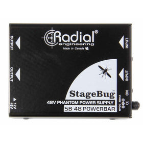 Radial Two ChannelSB-48 Stagebug Phantom Power Supply
