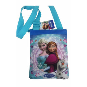 Disney Frozen Elsa and Anna Crossbody Bag Zippered Handbag Tote Bag