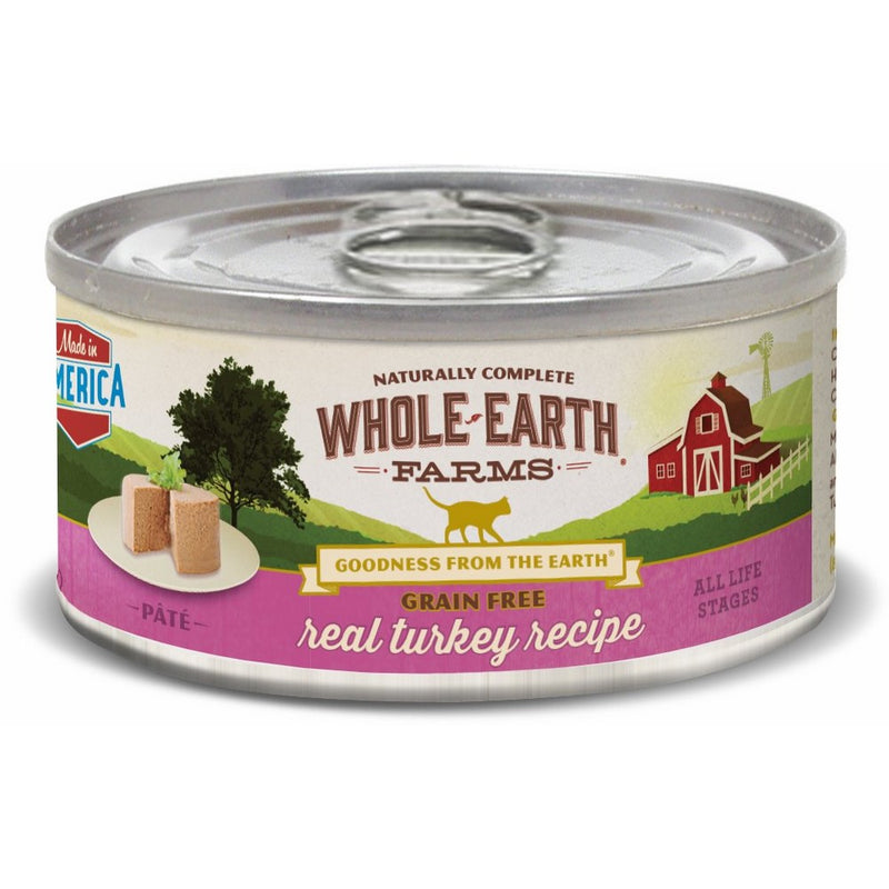 Whole Earth Farms Grain Free Receipe, 5 oz, Turkey, 24 Count