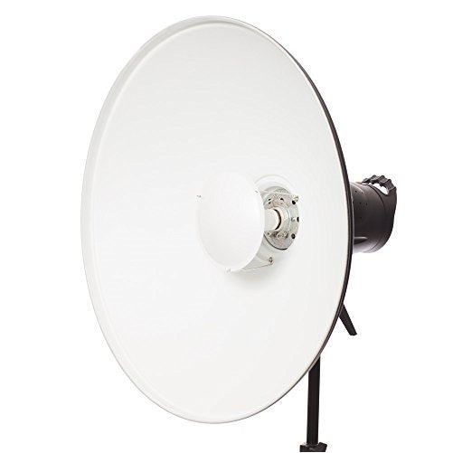 Fovitec StudioPRO Photography Strobe Lighting Monolight Beauty Dish 22" Kit w Honeycomb Grid Bowens Speedring