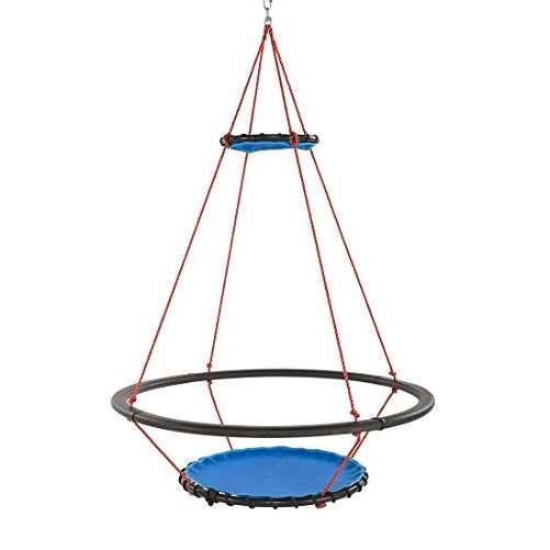 Vortex Spinning Ring Swing for Multiple Kids Outdoor Play Equipment for Tree or Stand 50 diam x 68 H