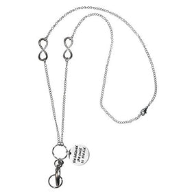 Hidden Hollow Beads Lanyard (Charm Lanyard She believed she could)