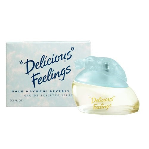 Delicious Feelings By Gale Hayman For Women. Eau De Toilette Spray 3.3 Ounces