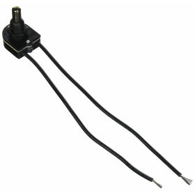 Hubbell-Bell 6358 Push-Button Switch Single-Pole with Single-Throw Canopy