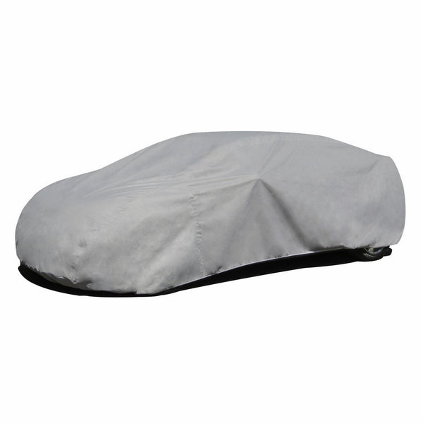 Budge Rain Barrier Car Cover Fits Sedans up to 200 inches, Waterproof RB-3 - (Polypropylene with Waterproof Film, Gray)