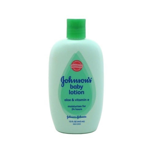 Johnson's Baby Lotion with Aloe Vera & Vitamin E 15 oz