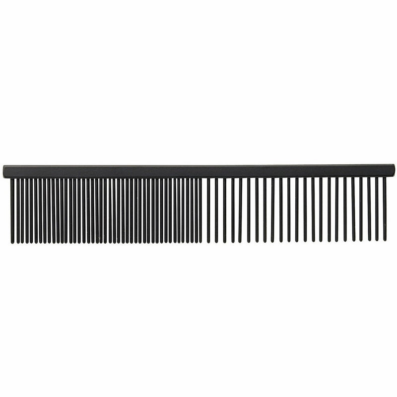 Master Grooming Tools Xylan Combs — Coated Combs for Grooming Dogs - Face/Finishing, 4½"