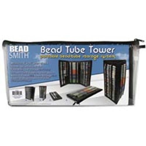 Bead Tube Tower (Holds Round Tubes) Black - BTW1 by Beadsmith