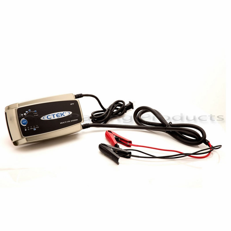 CTEK 56-674 Multi US 25000 8-step, Fully Automatic 12 Volt 25 Amp Battery Charger