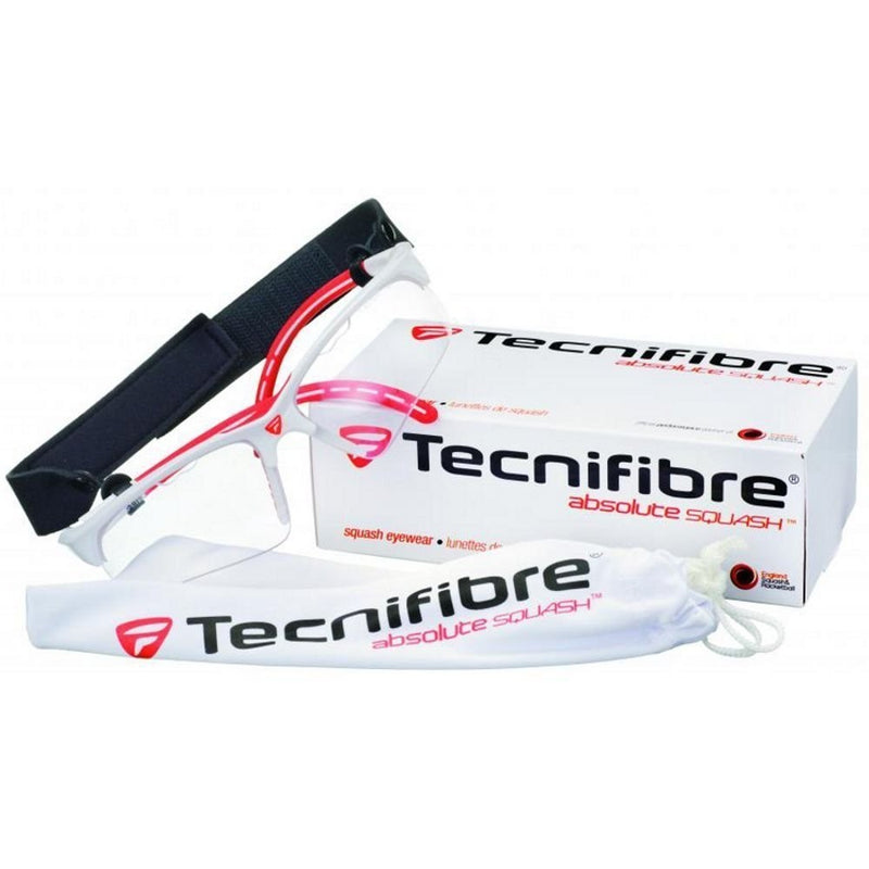 Tecnifibre Absolute Squash Eyewear White