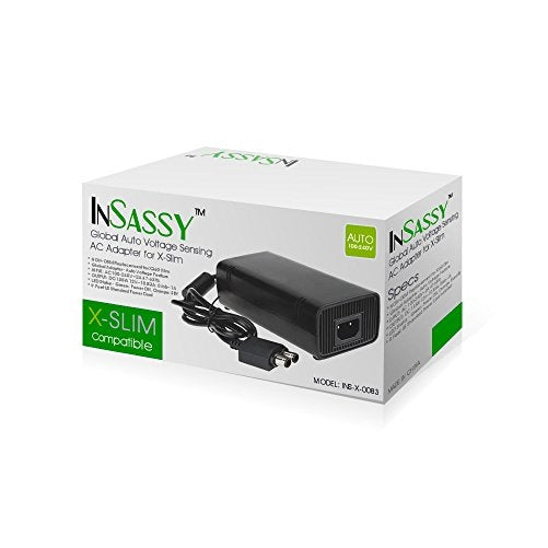 Xbox 360 Slim AC Adapter 100-240V 2A 47-63Hz