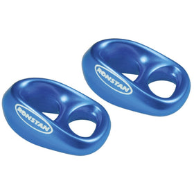Ronstan Shock - 3/16" Line - 1/4" Webbing - Blue - Pair (55363)