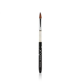 KADS 100% Kolinsky Sable Brush Professional Kolinsky Sable Acrylic Nail Brush for Acrylic Brush Size 8#