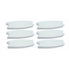 6) Hydrotools 87901 Swimming Pool Molded Plastic Replacement Ladder Rung Steps