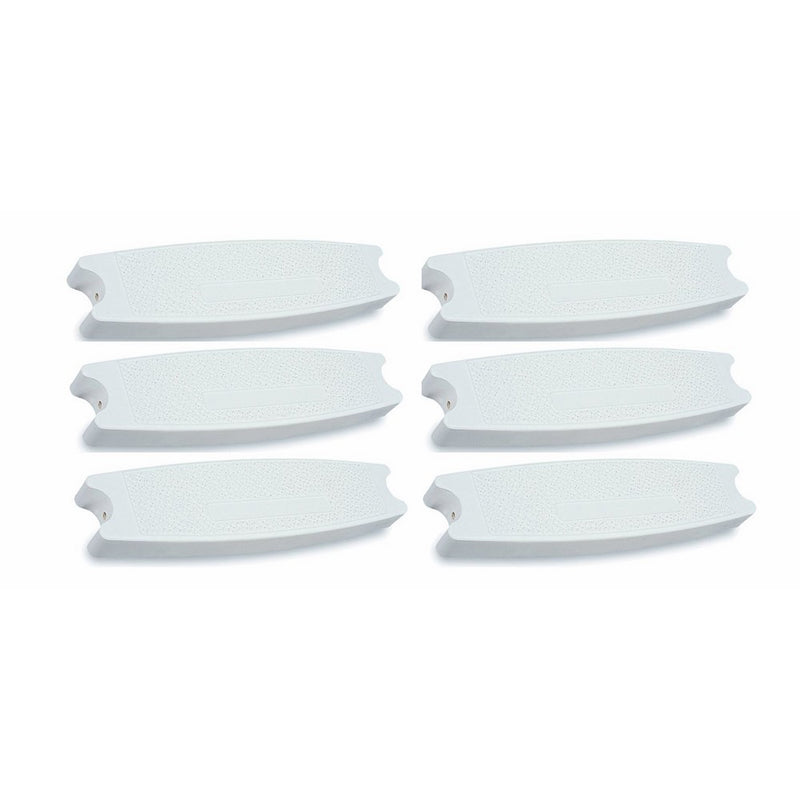 6) Hydrotools 87901 Swimming Pool Molded Plastic Replacement Ladder Rung Steps