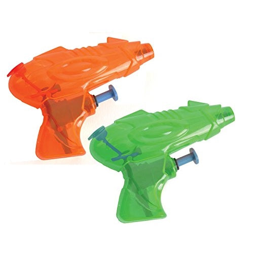 2 Pack Mini Water Guns Squirt Pistols Set For Pool Kids Outdoor Fun Refillable Squirt Guns