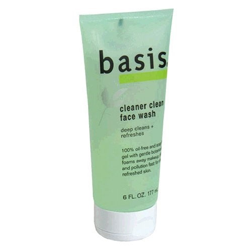 Basis Cleaner Clean Face Wash, 6 Fluid Ounces