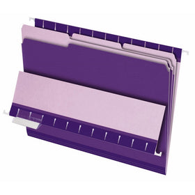 Pendaflex File Folders, Violet (PFX421013VIO)