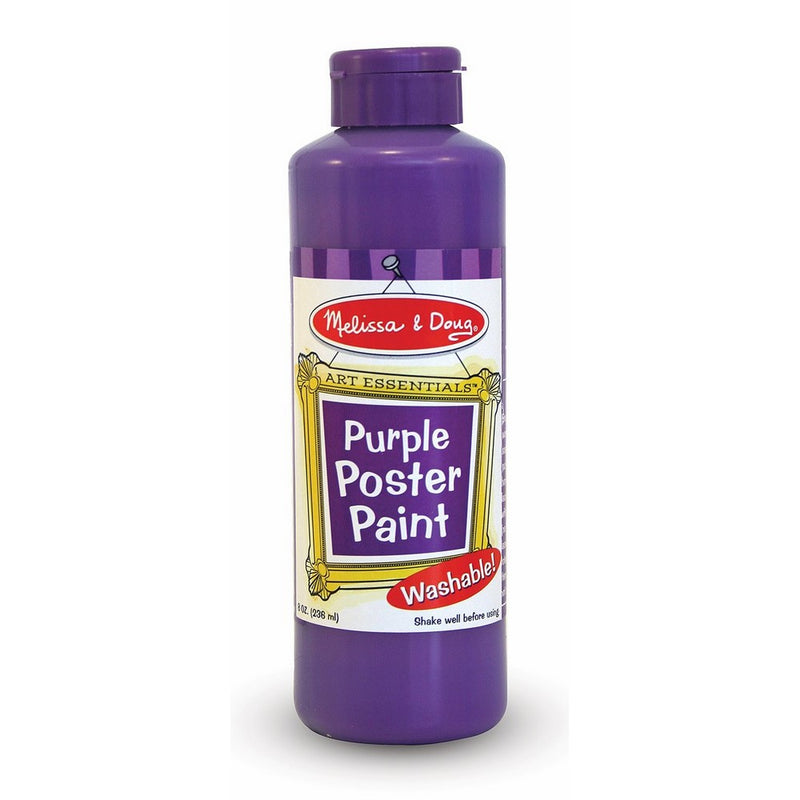 Melissa & Doug Poster 8-Ounce Paint, Purple