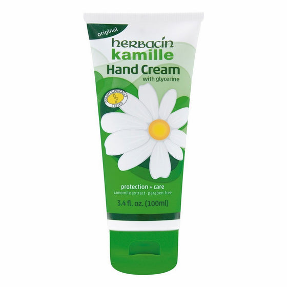 Herbacin Kamille Plus Glycerin Hand Cream 3.4 Oz